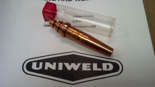 Uniweld, airco type seat,cutting tip, 164-#0, welding, brazing, 7-hole for sale