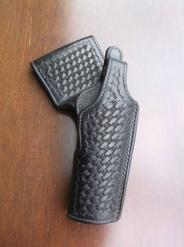 Rare Vintage Alfonzos Of Hollywood Police Basket Duty Holster S&amp;W Model 59 / 39