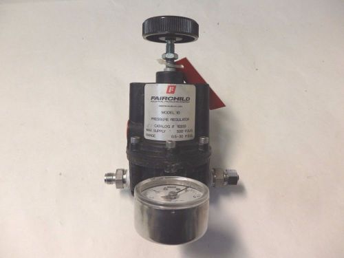 Fairchild model 10 high precision pressure regulator cat. 10233 l5 for sale