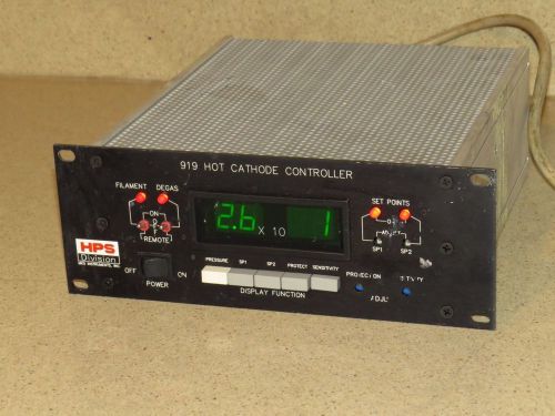 MKS HPS MODEL 919 HOT CATHODE CONTROLLER (HCC2)