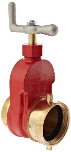 Dixon Valve &amp; Coupling Dixon HGV250F Brass Single Hydrant Gate Valve, 2-1/2&#034; NST