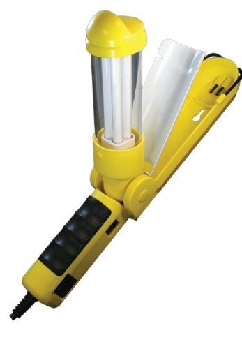 ElumX TF350R Flip-up 26-Watt Work Light/Task Light with Receptacle, Fluorescent