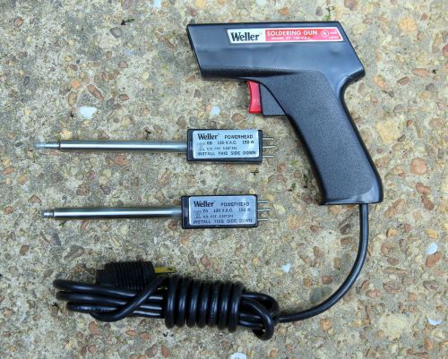 Weller GT soldering gun With 6B and 7A 150 watt powerheads