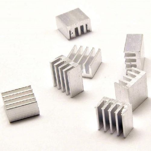 10pcs Aluminum 8.8x8.8x5MM Heat Sink for StepStick A4988 Chip IC LED Power IC