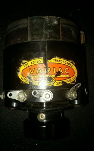 VINTAGE VARIAC THE ADJUSTABLE AUTO TRANSFORMER 200B.