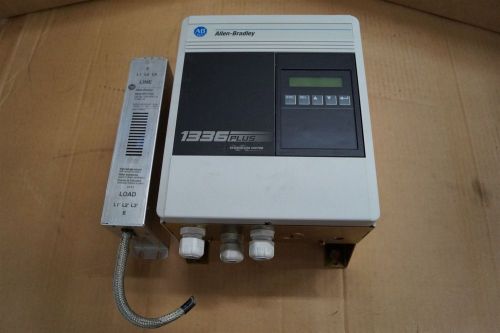 Allen Bradley 1336 Plus 2HP VFD 1336S-BRF20-AE-EN4 w/ Filter 1336-RFB-7-A