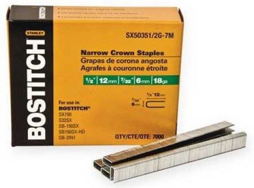 BOSTITCH Galvanized Finish Staples