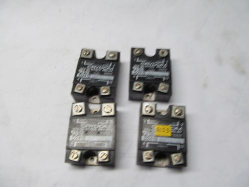 4- CRYDOM D2410 RELAYS