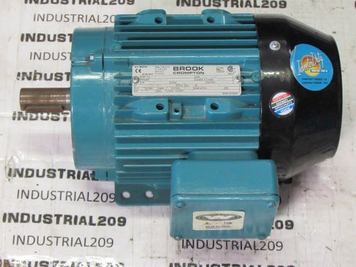 BROOK CROMPTON ELECTRIC MOTOR WA2M003-2 , 3 HP 3460 RPM 208-230/460V NEW