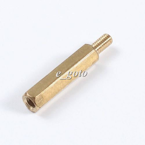 M3*20+6 Board copper pillars hexagonal pillars single head Ros Single-pass