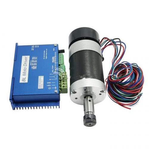 CNC Machine 400W Spindle Motor + DDBLDV1.0 600W CNC Brushless DC Motor Driver Y