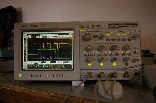 54825A Agilent 500 MHz 2 GSa/s 4 channel Color Digital Oscilloscope FFT Cal&#039;d