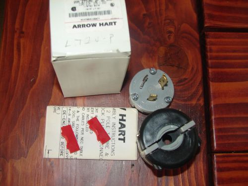 Arrow Hart AH6222 Twist Turn Lock Connector Plug NEMA L7-20 20A 277V  2P 3W Gnd