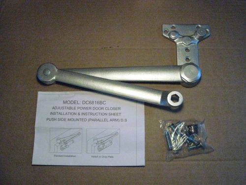 Free priority mail* lsda door closer parallel arm push side mounted dc6816cuarm for sale