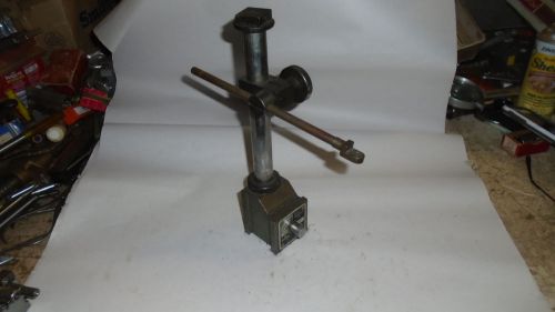 MACHINIST TOOL LATHE MILL Machinist John Bull Magneitc Dial Indicator Gage Stand