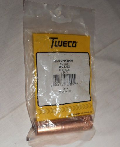 2 Pcs NEW, TWECO WC2362 NOZZLE WC 5/8&#034;-15,9MM,NEW (2 Bag 1 Pc Each)