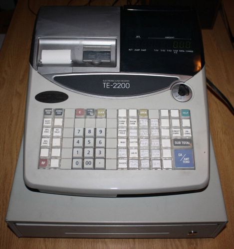 Casio TE-2200 Cash Register