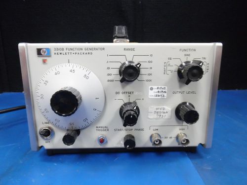 HP HEWLETT PACKARD 3310B Function Generator I/N:492924