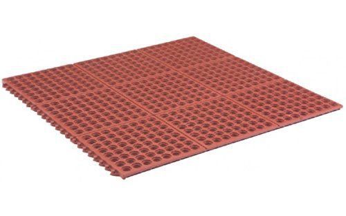 Performa anti-fatigue grease-proof mat, red, 3’l x 3’w new in box /free shipping for sale