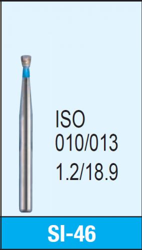 MANI DIA-BURS SI-46 Single Inverted Cone Standard Grit Dental Diamond Bur 30 pcs