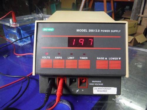 Biorad Model 200/2.0 Electrophoresis Power Supply