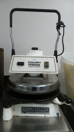 DOUGHPRO DP1100 THICK CRUST 18&#034; MANUAL OPERATION HEATED PIZZA DOUGH PRESS