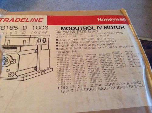 Honeywell Modutrol IV Motor M8185D1006