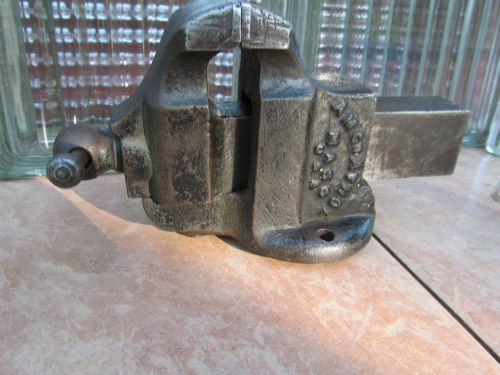 RARE #70 AM CO ATHOL MASS USA MACHINIST 2&#034; JAW QUICK ADJUST VISE VULCAN CO