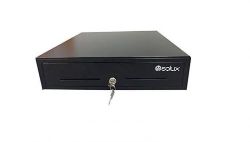 SOLUX, Point of Sale/Cash Register Heavy Duty RJ-11 Key-Lock Cash Drawer with