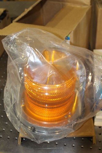 NEW Edwards Signaling 94A-N5 Heavy Duty Single Flash Strobe Light - Amber