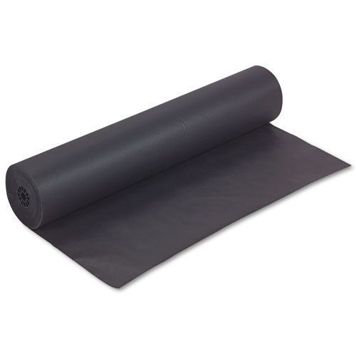 Rainbow Duo-Finish Colored Kraft Paper, 35 lbs., 36&#034; x 1000 ft, Black