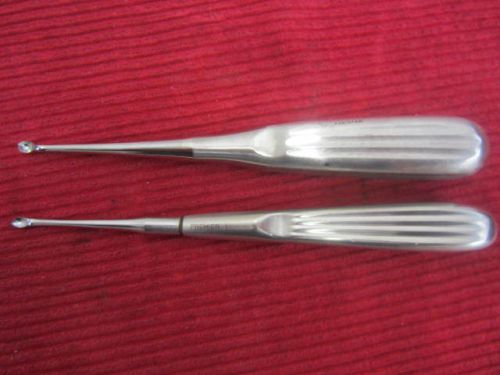 Lot of 2 Supreme / Pakistan Spratt Mastoid Curette   New