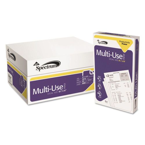 Multipurpose Paper, 20lb, 8-1/2 x 14, White - 5000 Shts/Ctn AB255738