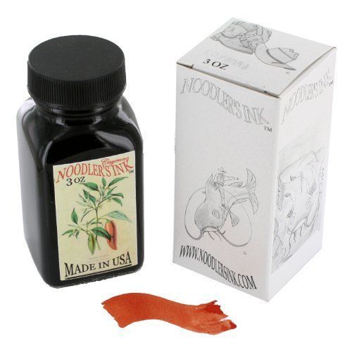 Noodler&#039;s Ink Fountain Pen Bottled Ink, 3oz, Cayenne