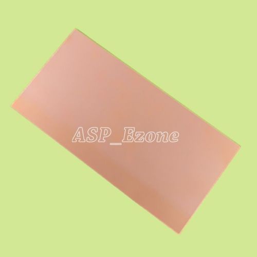 One-Side Copper Clad 100x200x1.5mm Single PCB Board Glass Fiber