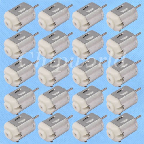 20pcs DC Hobby Motor Type 1V-6V 130 Micro Motor Toy Motor DC Motor