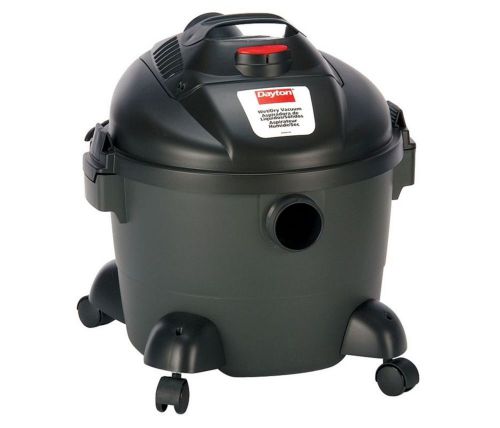 Wet/Dry Vacuum, Dayton, 3VE19A, 8 Gallon, 120V 60Hz