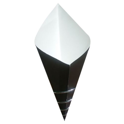 Conetek Black Food Cone 11.5 inches 100 count box