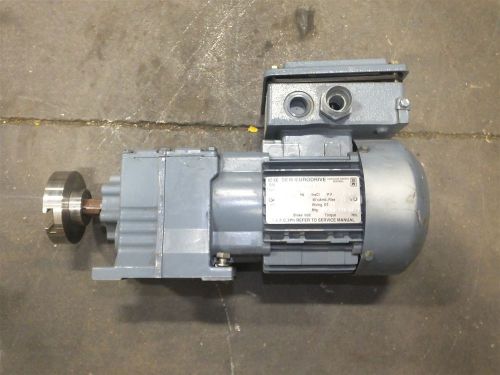 Sew-eurodrive r17d71d4 gearmotor 0.50hp, 3ph, 230/460v, 1700rpm, 2/1a for sale