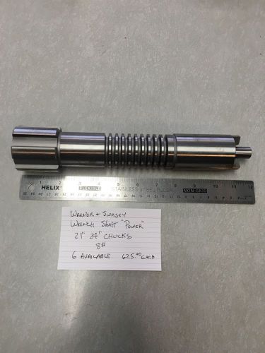 Warner swasey surplus power chuck wrench shaft for sale