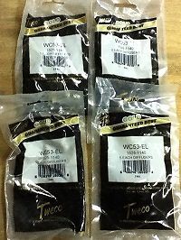 Lot of (25) Tweco Robotics WC23-EL gas diffusers 1525-1140 tip adapters