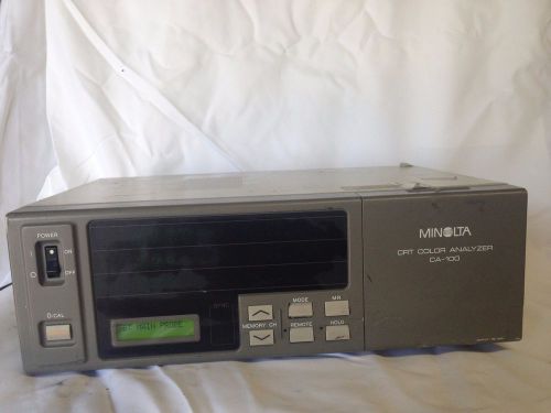 Minolta CRT Color Analyzer CA-100 with PROBE