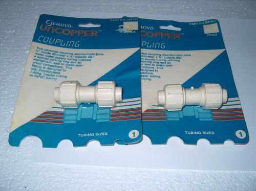 LOT OF 2 GENOVA UNCOPPER COUPLING 541031 **NEW **