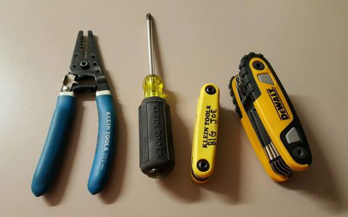 Klein Tools Wire Stripper, screwdriver in Allen set