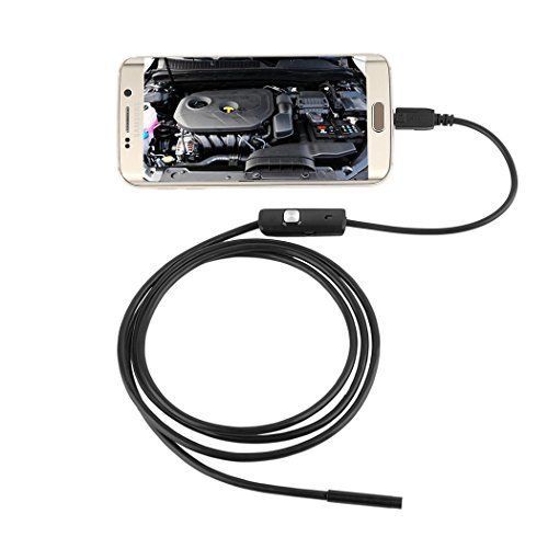 Y@nny 1m Length 1.3Million Pixels 5.5mm Waterproof Android OTG Endoscope USB