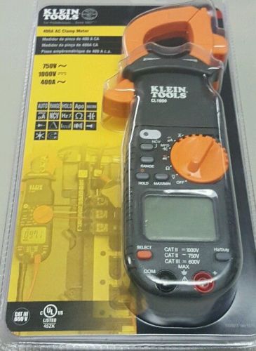 Klein-Tools CL1000 400A AC Clamp Meter, FREE SHIPPING, NEW SEALED PACKAGE!!!!!!!