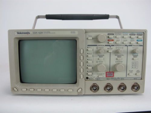 Tektronix TDS 420 Digitizing Oscilloscope 4-Channel