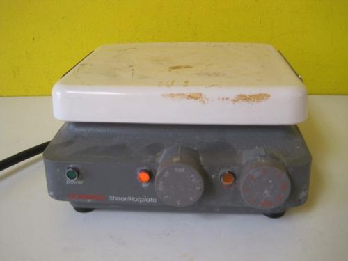 Corning pc-320 stirrer hotplate 7x5&#034; ceramic top used works 30 day guarantee for sale