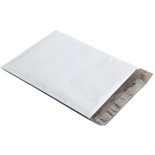 UpakNShip Upak 4&#034;x6&#034; White Poly Mailer Envelopes, Easy Peel, 100 Count