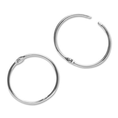 6 New 2-Inch Diameter Sparco Book Binder Ring 2&#034; Key O Ring Sample Holder